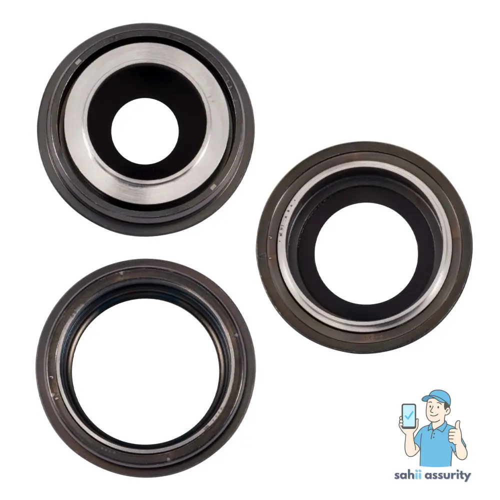 Camera Lens Glass with Frame for Apple iPhone 15 Pro Blue thumbnail